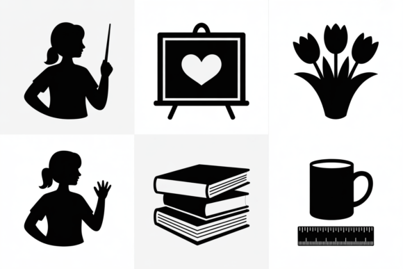 A Designer's Honest Look at Teacher Icons Silhouette