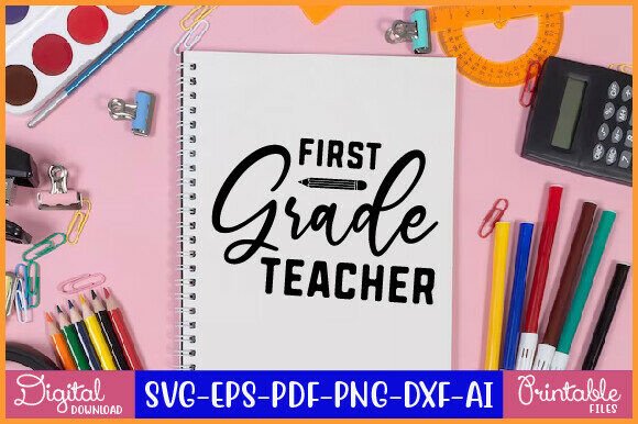 A Designer's Review: First Grade Teacher PNG for Real Embroidery