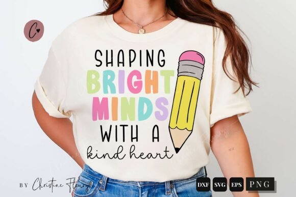 A Designer's Review: The Teacher Shaping Bright Minds SVG
