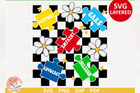 A Retro Coquette Bow Design for the Autism Community