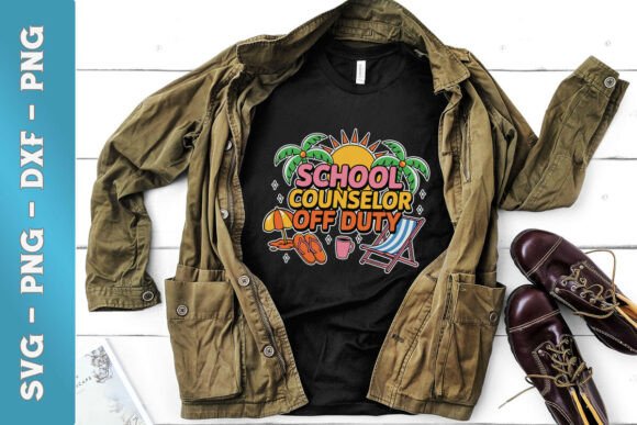 A Review of School Counselor Off Duty SVG