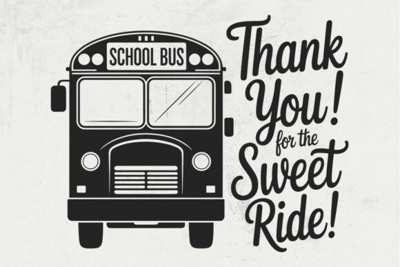 A Sweet Design for Bus Drivers and Heartfelt Gifts