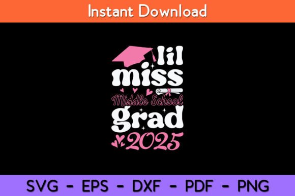 An Embroidery Designer’s Take on Lil Miss Middle School Grad 2025