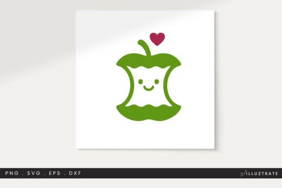 Apple SVG with Heart, Teacher: A Versatile Design
