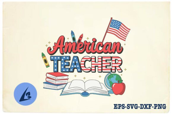 Putting the American Teacher 4th of July SVG to Work