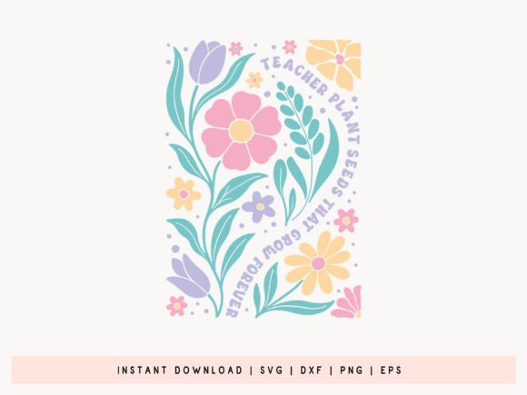 Teacher Appreciation Boho Floral SVG: A Detailed Review
